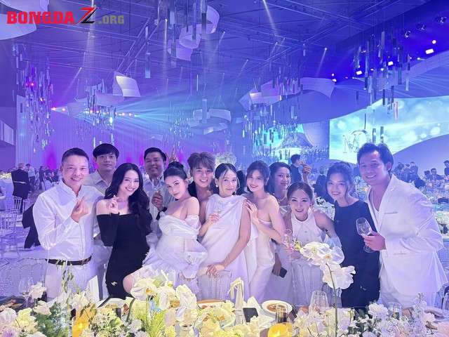 Lan Ngọc, Trường Giang - Nhã Phương tụ hội tiệc cưới Midu