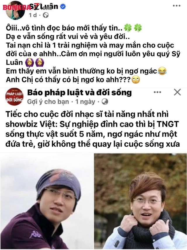 Thực hư tin đồn nhạc sĩ - ca sĩ Sỹ Luân "sống đời thực vật" sau tai nạn giao thông