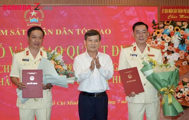 VKSND TP HCM điều động, bổ nhiệm 2 vị trí lãnh đạo chủ chốt