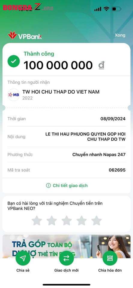 Phương Lê góp 500 triệu đồng hỗ trợ người dân vùng bị thiên tai