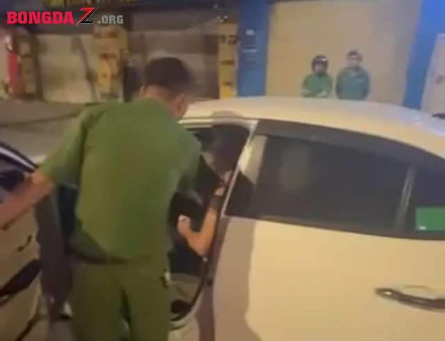 Xôn xao clip người đàn ông bỏ chạy khi đang làm việc với công an phường